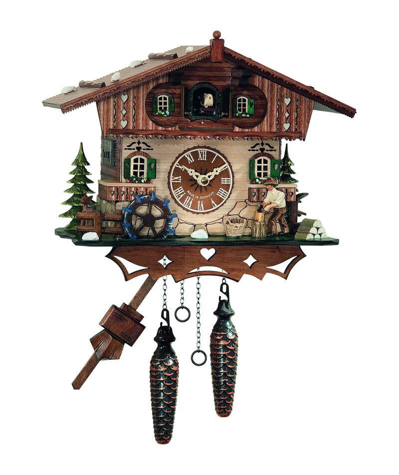 Holzfäller und Mühle, Filigranschnitt - 410QM